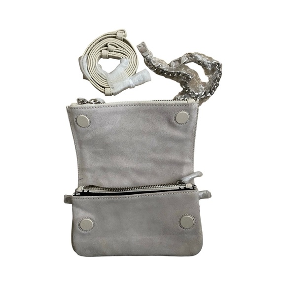 Rock Nano Novel Foldover Chain Strap Bag (cream) - Picture 4 of 5